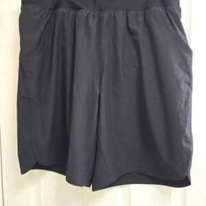 Lands End Womens 20 W Black Board Shorts